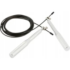 Скакалка спортивная HMS SK52 серебристая 300 см