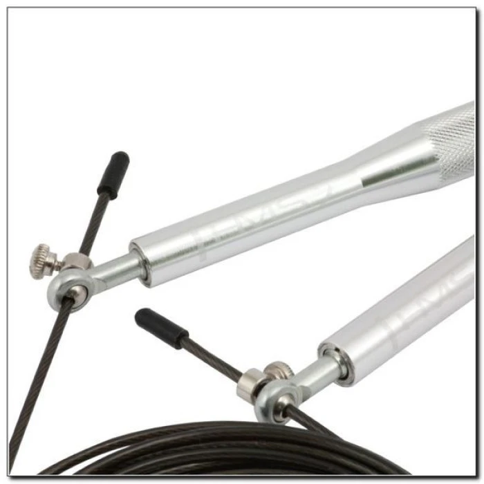 Скакалка спортивная HMS SK52 серебристая 300 см