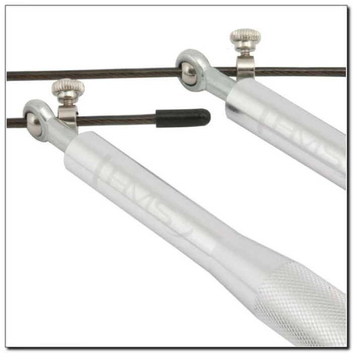 Скакалка спортивная HMS SK52 серебристая 300 см