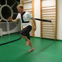 Стрічка-еспандер для вправ inSPORTline Byfaster RS1300 чорна