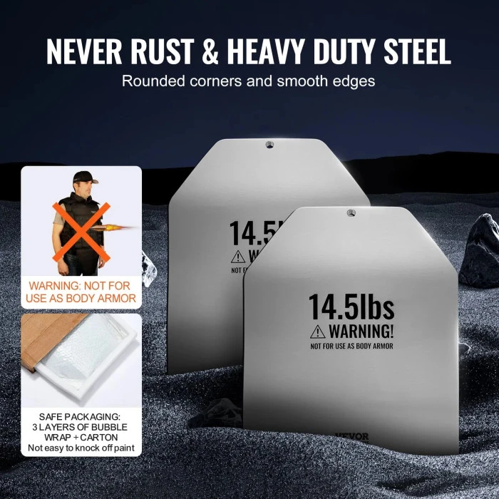 Плиты для весового жилета VEVOR Curved 13,16 кг