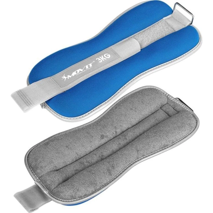 Утяжелители, Movit Neoprene, светоотражающие манжеты - 2 х 3 кг