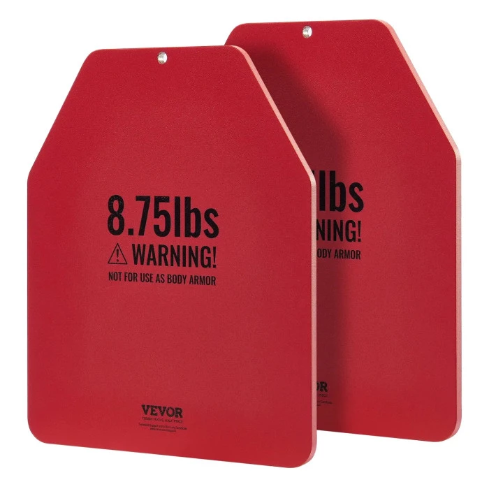 Плиты для весового жилета VEVOR 7,94 кг, красные.