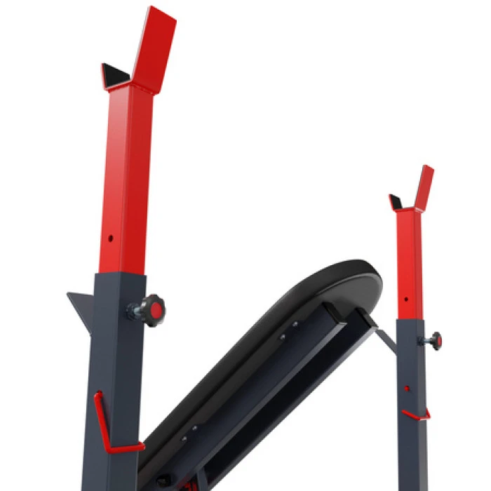 Скамейка для жима штанги со стойками K-Sport KSSL098