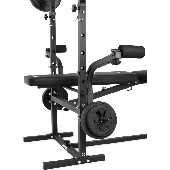 Скамья регулируемая многофункциональная Zipro Ripped с партой Скотта