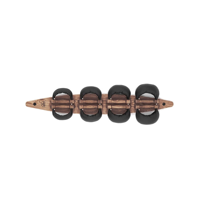 Набор гантели со стойкой SwingBell NOHRD 2-8 кг Oak Vintage Leather