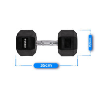 Гантель шестигранна THUNDER 15 кг