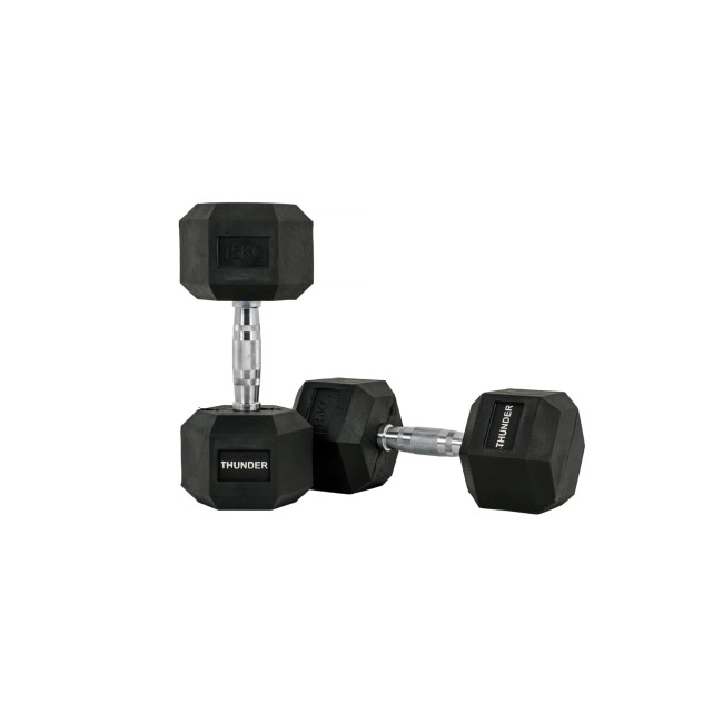 Гантель шестигранна THUNDER 15 кг