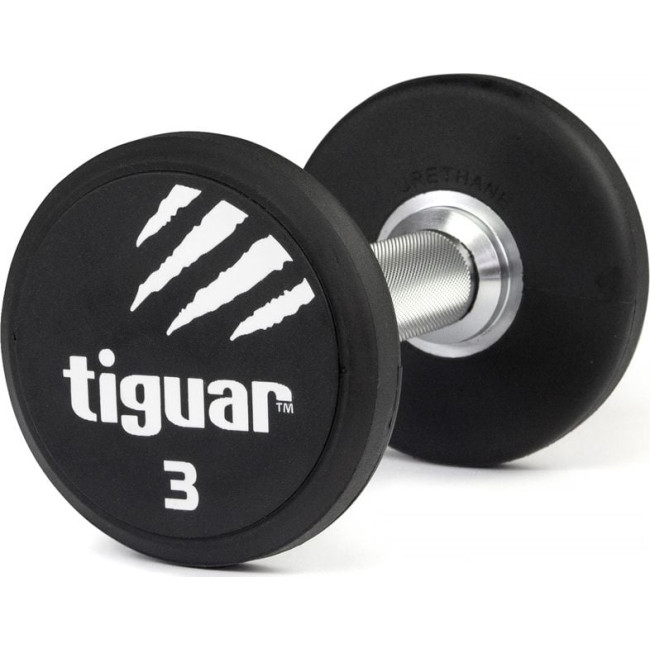Гантель Tiguar TI-WHPU0030 прорезиненный 1 х 3 кг