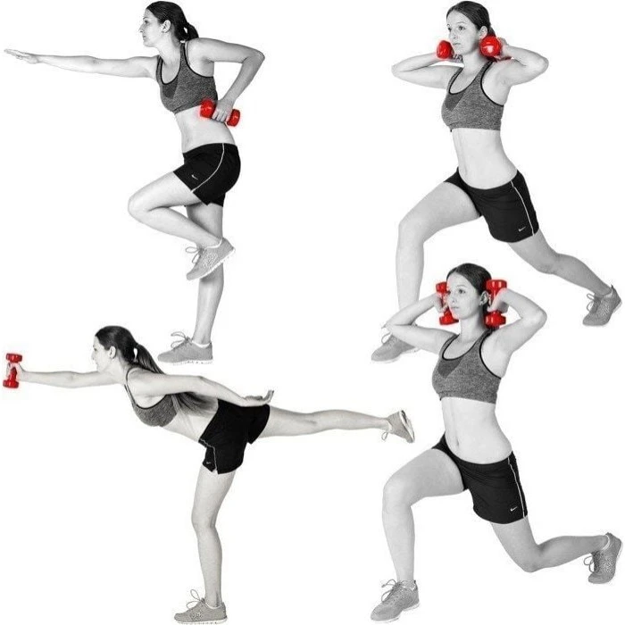 Неопреновые гантели Movit 2 х 3 кг