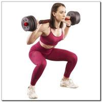 Набор штанга+гантели HMS SGР40 - 40 кг, черно-красный.