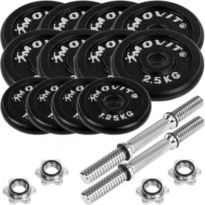 Гантели Movit M73958 чугунные 2 x 15 кг.