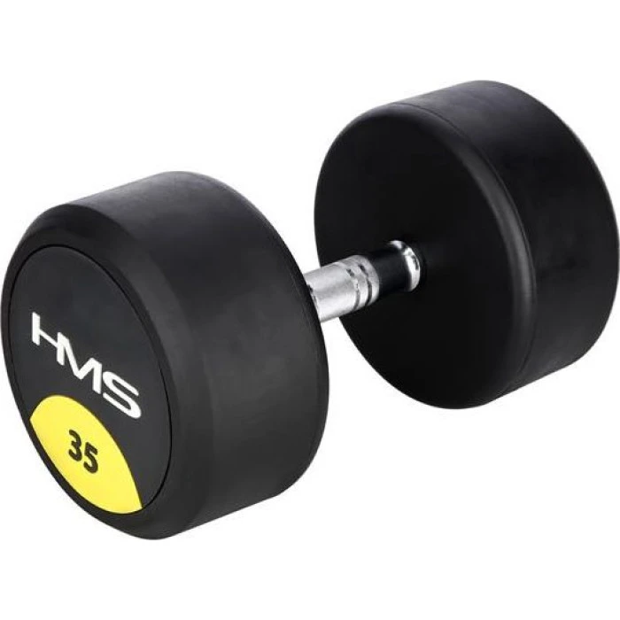 Гантель прогумована HMS HG PRO, 35 кг
