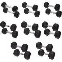 Гателі шестигранні чавунні Kawmet, 105 кг