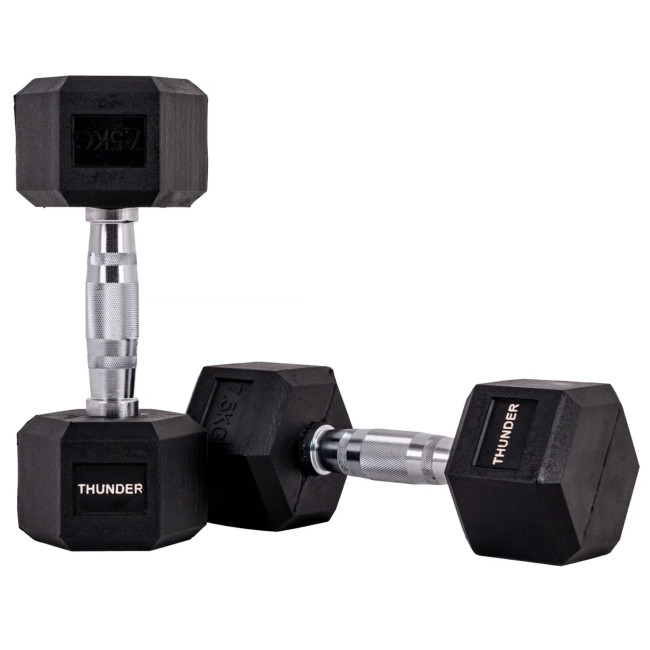 Гантель шестигранный THUNDER 7,5 кг