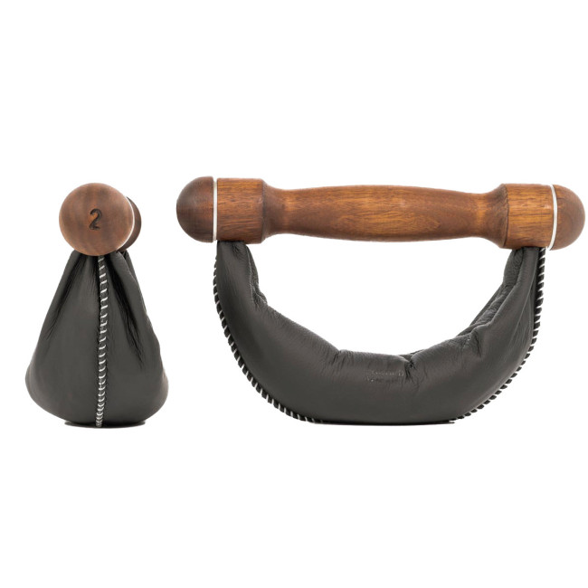 Гантелі NOHRD SwingBell Горіх 2 х 2 кг