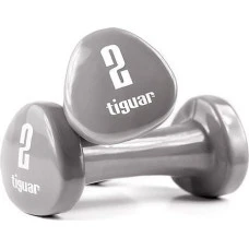 Гантелі Tiguar TI-HW0020 вінілові 2 x 2 кг