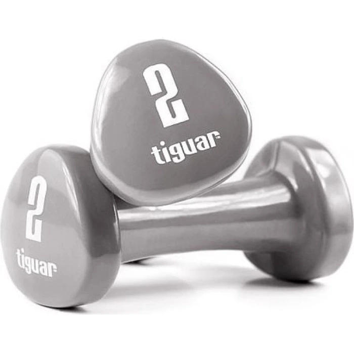 Гантелі Tiguar TI-HW0020 вінілові 2 x 2 кг