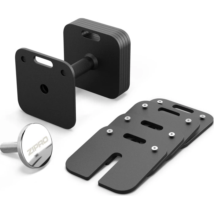 Гантель Zipro з регульованим навантаженням КВАДРАТ 24 кг