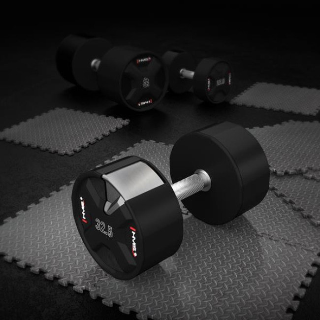 Гантель стальная HMS HPC, 32.5 кг