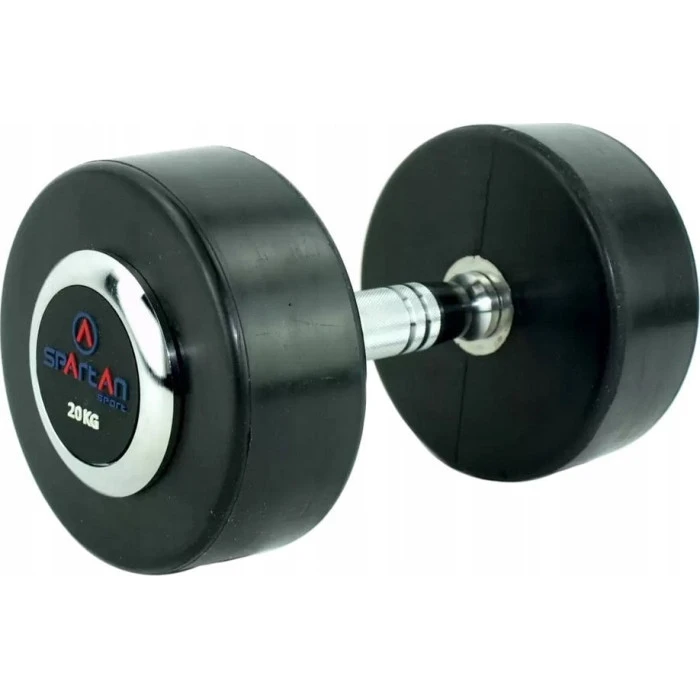 Гумова гантель Spartan 20 кг