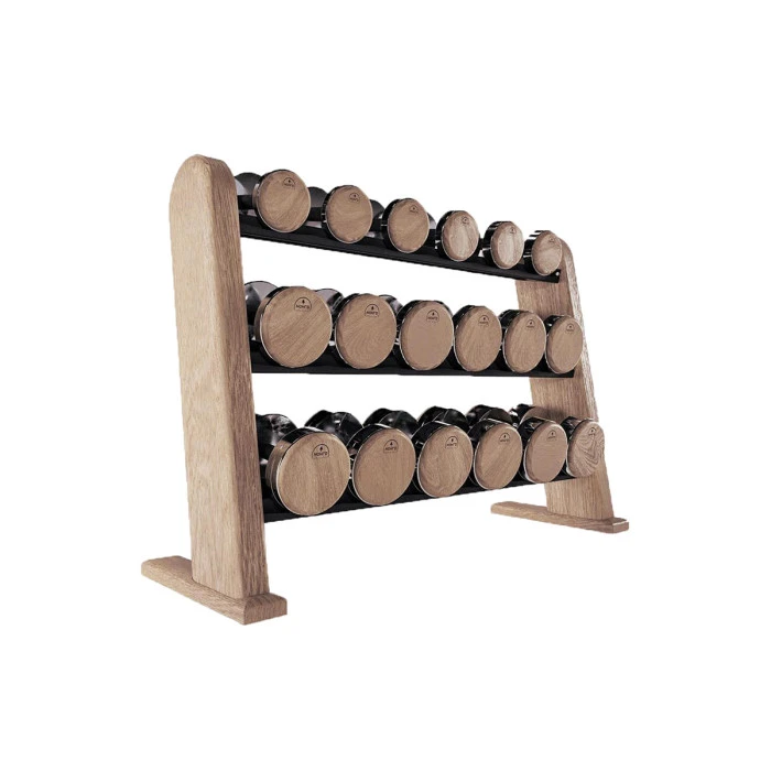 Гантели с подставкой NOHRD Oak Vintage