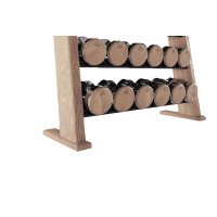 Гантели с подставкой NOHRD Oak Vintage