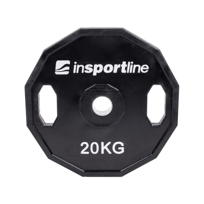 Диски олимпийские прорезиненные inSPORTline Ruberton 1,25-25 кг