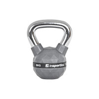 Гиря с резиновым покрытием inSPORTline Kettlebell PU 6 кг