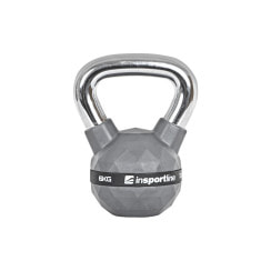 Гиря с резиновым покрытием inSPORTline Kettlebell PU 6 кг