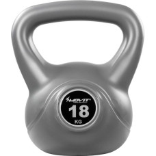 Гиря битумная Movit 18 кг серая