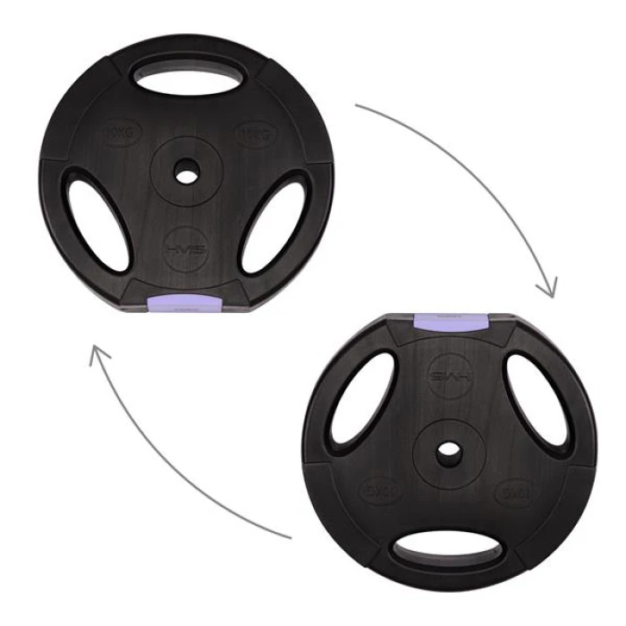 Регулируемая штанга с композитными дисками 42 кг One Fitness GSP40