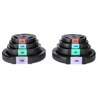 Регульована штанга з композитними дисками 42 кг One Fitness GSP40