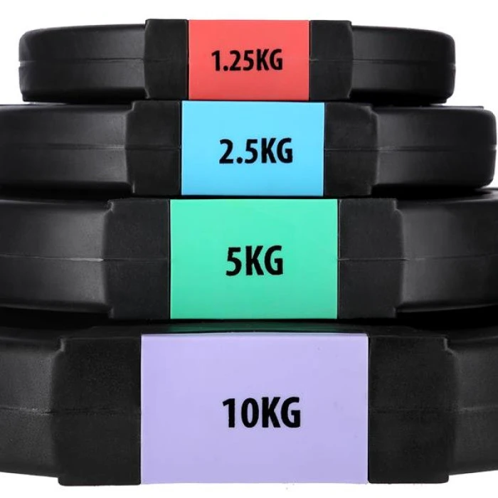 Регулируемая штанга с композитными дисками 42 кг One Fitness GSP40