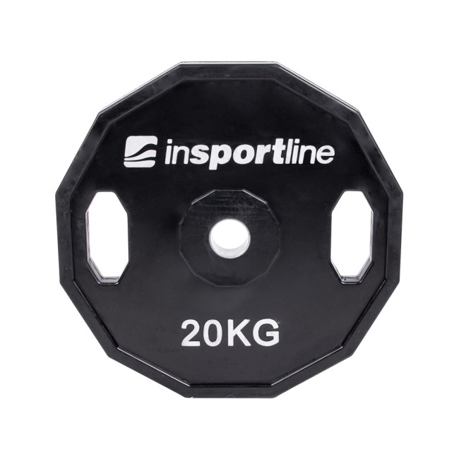 Диск прорезиненный inSPORTline Ruberton 20 кг