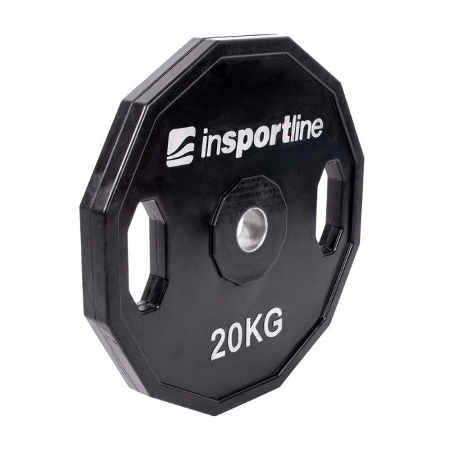 Диск прорезиненный inSPORTline Ruberton 20 кг