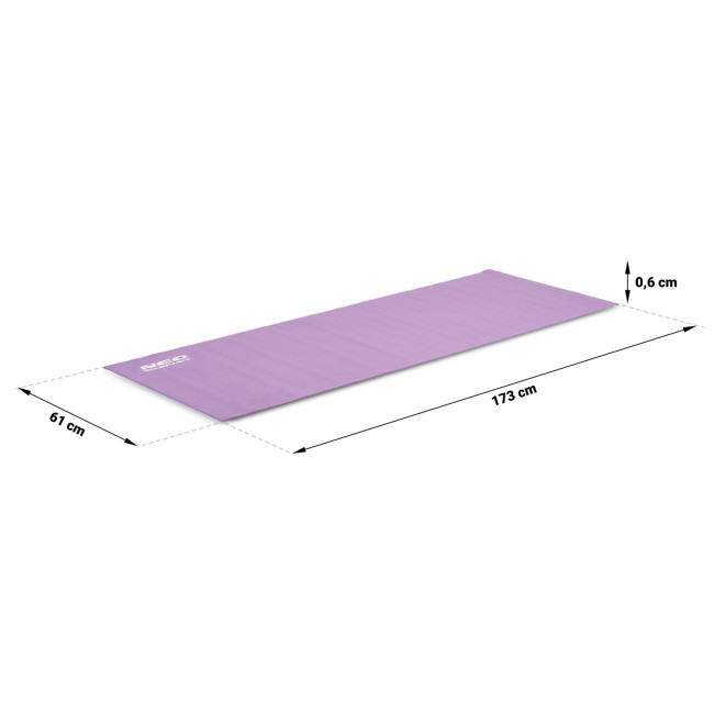 Коврик для тренировок 173 x 61 cm Neo-Sport - 192102 фиолетовый