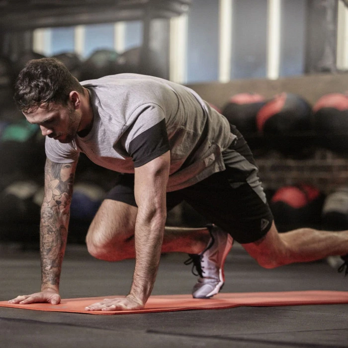 Тренировочный коврик Reebok RAMT-11014 173 см x 61 см x 0,7 см красный