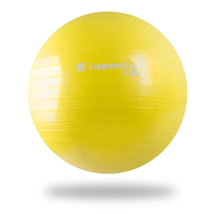 Мяч гимнастичный для занятий фитнесом inSPORTline Lite Ball 45 см – желтый