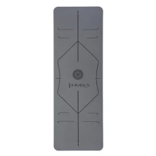 Коврик для йоги YM10 TPE GRAY TPE HMS