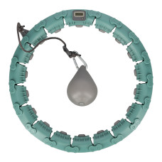 Хула-хуп с нагрузкой и счетчиком HMS FH03, зеленый