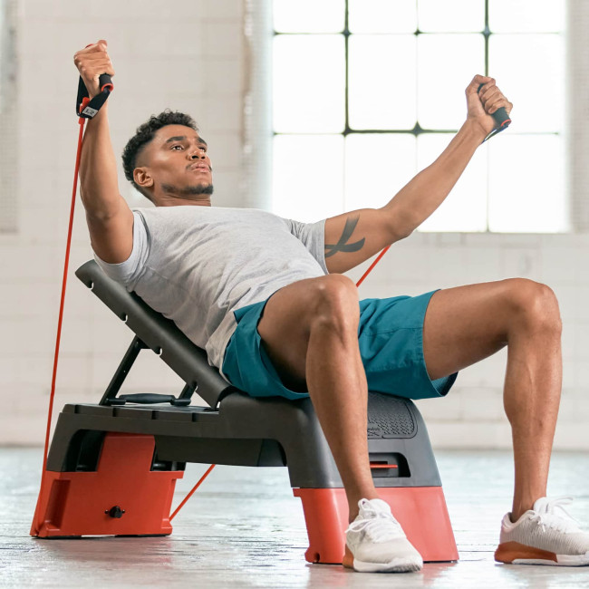 Степь-платформа с функцией скамьи Reebok RAP-15170RD