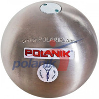 Мяч для соревнований Polanik из нержавеющей стали 4 кг, диам. 100 мм IAAF I-00-0195