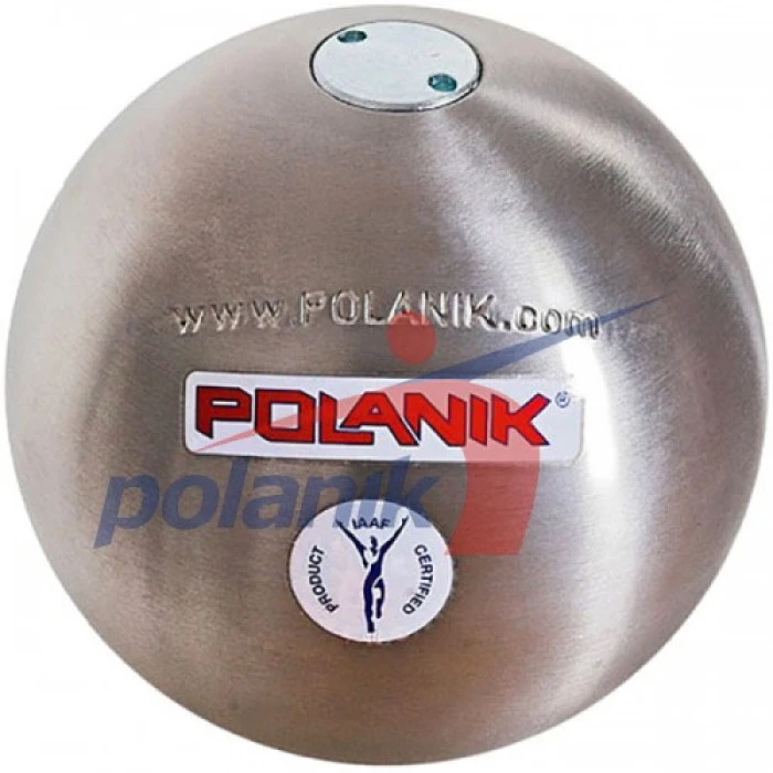 Мяч для соревнований Polanik из нержавеющей стали 4 кг, диам. 100 мм IAAF I-00-0195