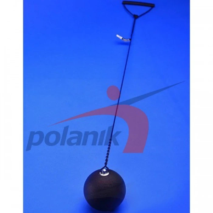 Стальной состязательный молот 4 кг Polanik Premium Line Black Hammer, IAAF I-10-0466
