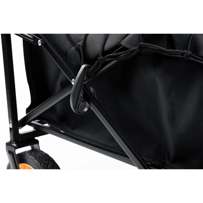 Візок розкладний з сіткою Humberg HM-513 100 л, чорно-оранжевий