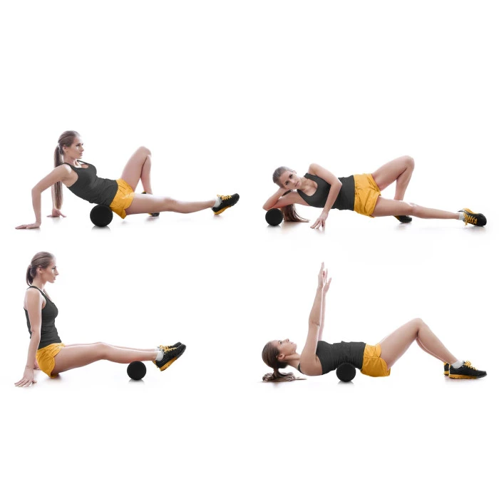 Валик для тренувань EVA NS-963 чорний