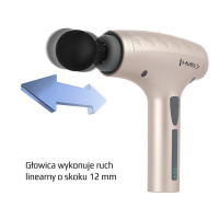 Массажный пистолет HMS PDM3134I золотой