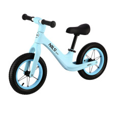 Балансирующий велосипед NILS FUN RB100 голубой