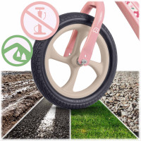 Биговел Ricokids FUNNU розово-бежевый